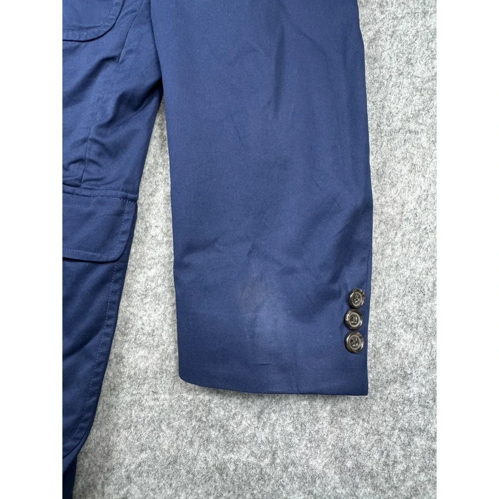 Polo Ralph Lauren Blazer‎ Mens Medium Unlined 3 Button Chore Coat Jacket